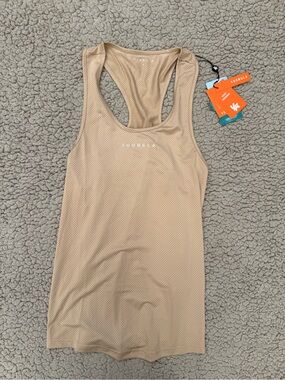 NWT YoungLA Women's Tank Top in Beige